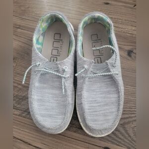 Hey Dude Gray Kids Shoe Size Y3-4